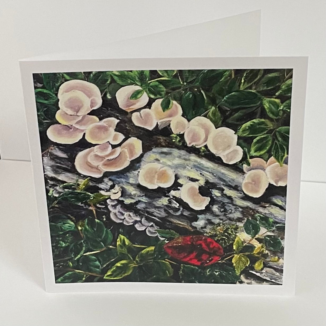 Margery Blom - Card - Forest Floor Treasures - Margery Blom - McMillan Arts Centre Gallery, Gift Shop and Box Office - Vancouver Island Art Gallery