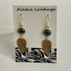 Alasha Lantinga - Earrings - Ornate Teardrop with Mystic Labradorite