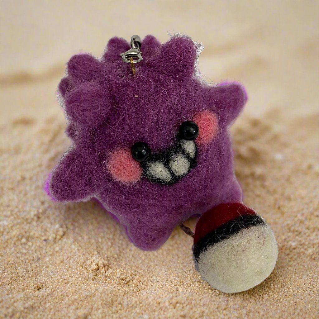 Morgan Schiersmann - Felted Pokeman  Figure - Morgan Schiersmann - Fibre Art - McMillan Arts Centre & MAC Box Office