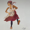 Laurel Hibbert - Print - Dancing Woman