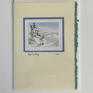 Lynn Orriss - Christmas Card - "High Country"
