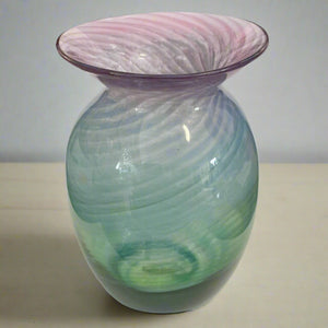 Toni Johnson - Glass - Vase - 6.5" high x 4" wide