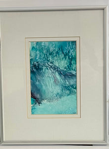 Lynn Orriss - Painting - "The Falls in Spring",  8" x 10" framed