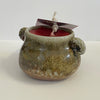 Crystal Burgess - Torzan fired candle
