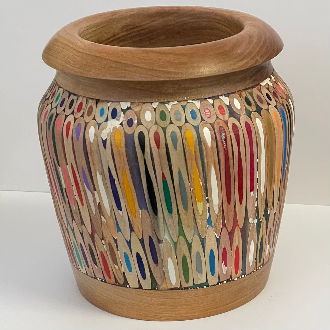 Gordon Grenon - Wood - Coloured Pencil Bowl -  5