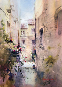 MAC School - Art Gems - Lights and Shadows in Ancient Streets - Peggy Burkosky - Mar 15,2025 - 10 AM