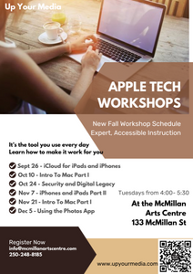 Apple Tech Workshop -iCloud for iPads and iPhones - Tue Sep 26