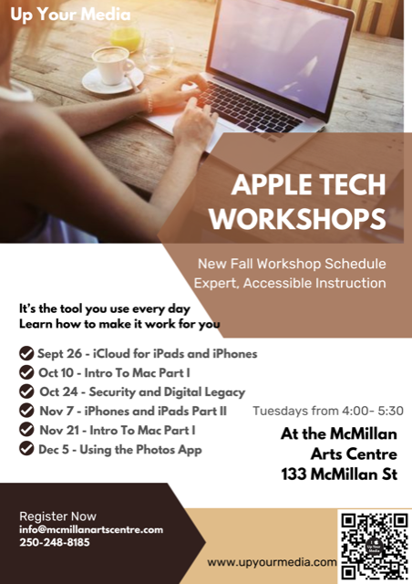 Apple Tech Workshop - Intro to Mac Part 1 - Tue Oct 10