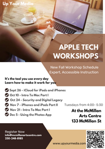 Apple Tech Workshop - Using the Photos App - Tue Dec 5