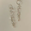 Karen Schmidt Humiski - Earrings - Sterling Silver with hooks - Seaweed Tentacle