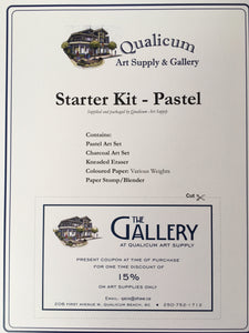 Qualicum Art Supply & Gallery - Starter Kit - Pastel by Qualicum Art Supply & Gallery - McMillan Arts Centre - Vancouver Island Art Gallery