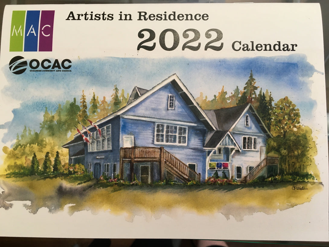 Artists in Residence 2022 Calendar by McMillan Arts Centre - McMillan Arts Centre - Vancouver Island Art Gallery
