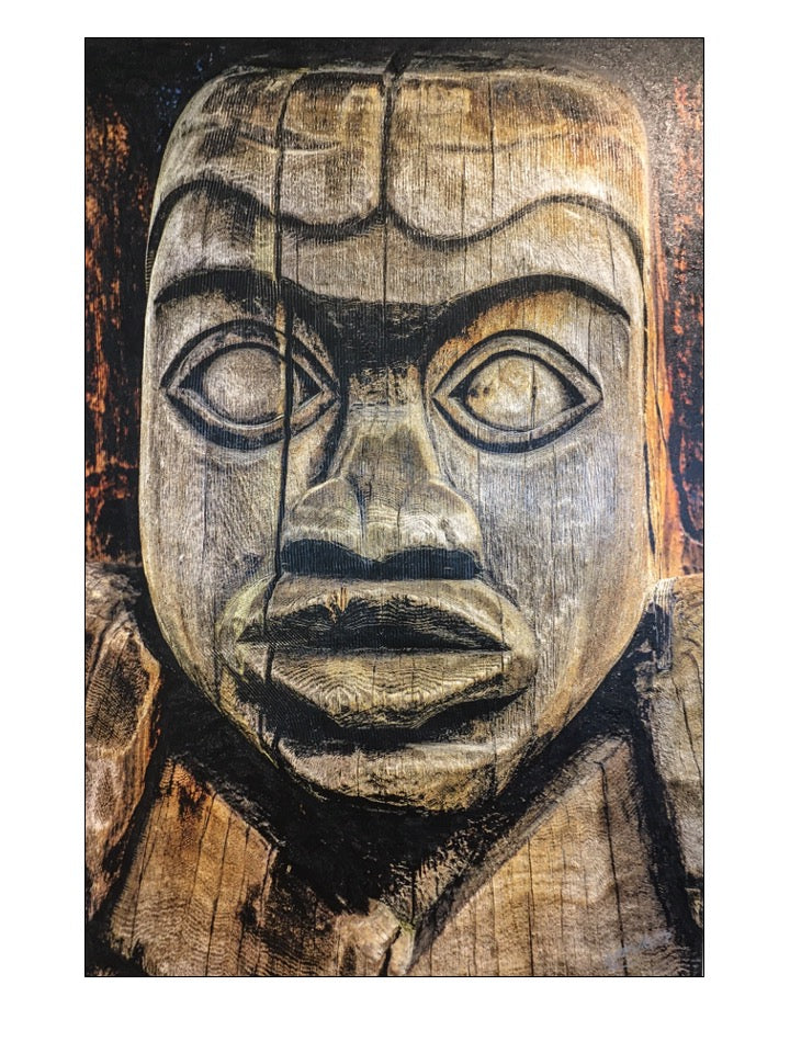 Cowichan Man, by G.A. Fuller - G.A. Fuller - McMillan Arts Centre Gallery, Gift Shop and Box Office - Vancouver Island Art Gallery