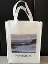 Merrilyn Laursen -Tote Bag with image of Parksville Beach