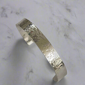 Laurie A. McDonald - Bracelet - Cuff 1/4" wide, sterling silver - Laurie McDonald - Jewellery - McMillan Arts Centre & MAC Box Office