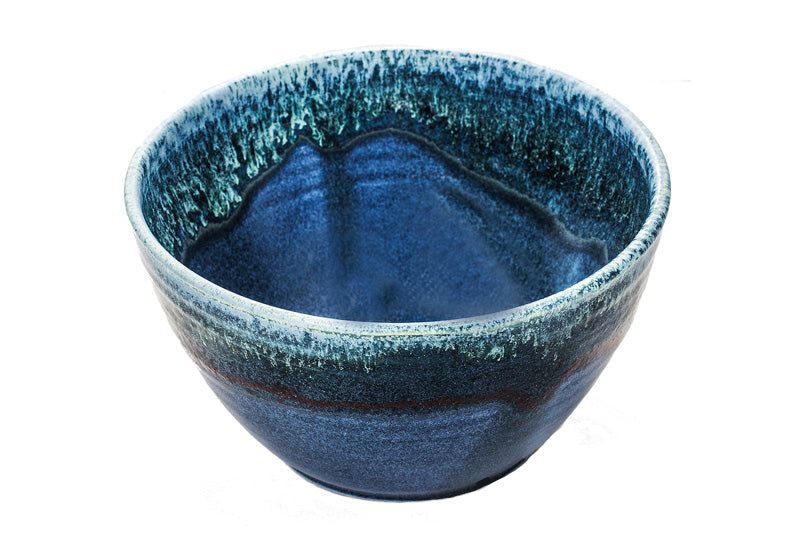 Donna Rathke - Pottery - Bowl - Midnight blue by Donna Rathke - McMillan Arts Centre - Vancouver Island Art Gallery