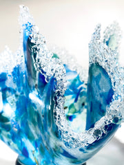 Load image into Gallery viewer, Doroni Lang - Sea Splash Sculpture - Doroni Lang - McMillan Arts Centre Gallery, Gift Shop and Box Office - Vancouver Island Art Gallery
