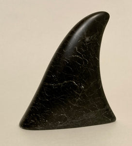 Ian Howie - Carving - Dorsal fin -medium - Marble by Ian Howie - McMillan Arts Centre - Vancouver Island Art Gallery