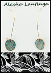 Alasha Lantinga - Earrings - "Teeny Peni" long