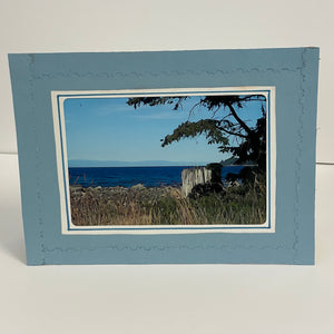 Penny Marshall - Card- "Qualicum Beach Viewing Area"