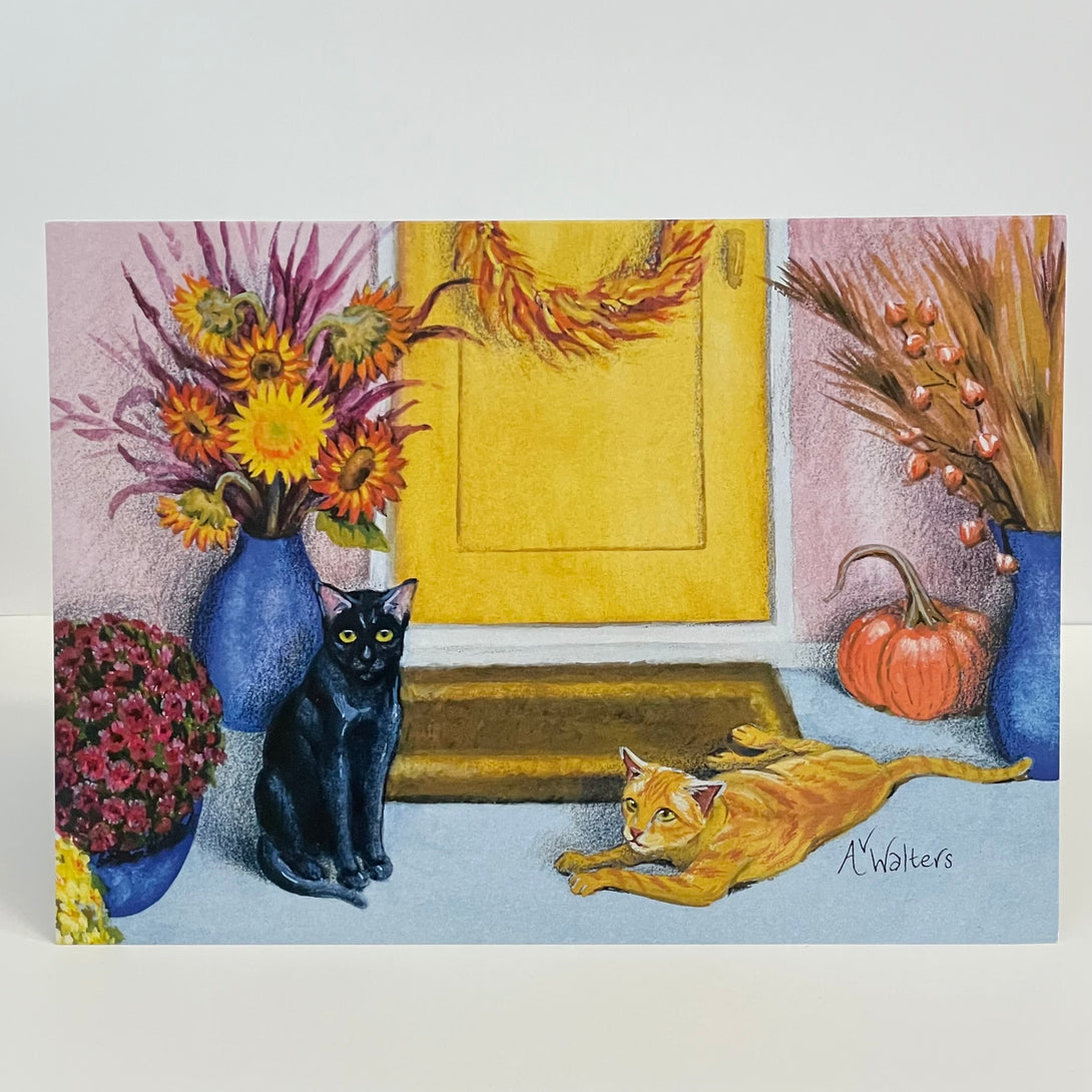 Andrea Walters - Card - Pumpkin Cats