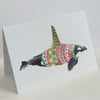 Natasha Van Netten - Card - "Orca" - Winter Whale series