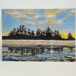 Wendy Schmidt - Card - "Chestermans Beach #2 - Tofino, BC