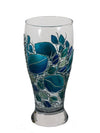 Lori Schiersmann - Glass - Pilsner - turquoise, blue, silver
