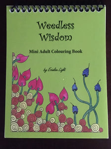 Erinlea Light - Zentangle colouring book "Weedless Wisdom"