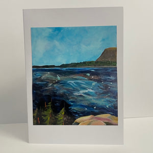 Nancy Butler - Card -"Gulf Island View"