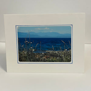 Penny Marshall - Card- "Qualicum Beach View"