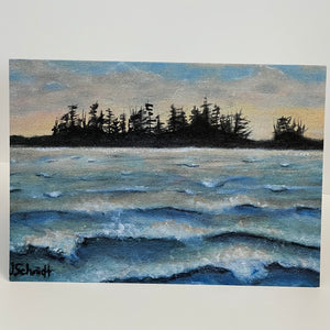Wendy Schmidt - Card - "Chestermans Beach #1 - Tofino, BC