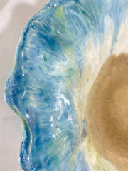 Load image into Gallery viewer, Mary Flores - Bowl - 14&quot; diameter - MAC-Donation - Pottery - McMillan Arts Centre &amp; MAC Box Office
