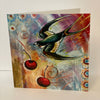 Jennifer McIntyre - Card - Bird & Cherries