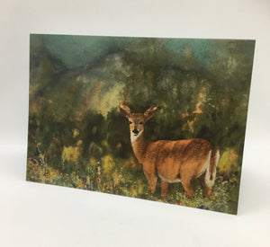 Wendy Schmidt - Card - "Mountain Meadow Visitor"