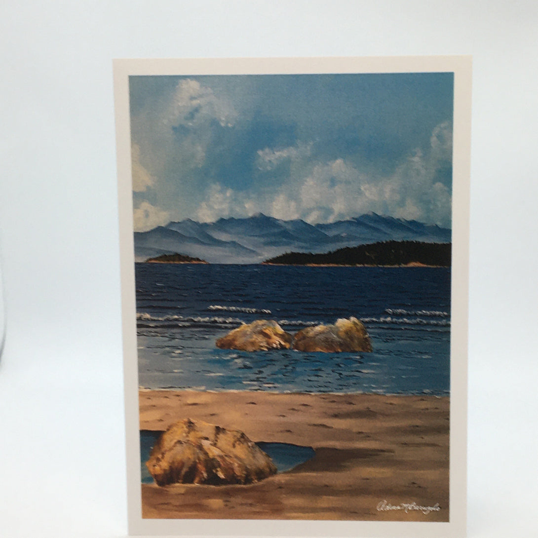 Adina Marie Barugolo - Card - Yambury Tide by Adina Marie Barugolo - McMillan Arts Centre - Vancouver Island Art Gallery