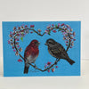 Andrea Walters - Card - Finch Heart