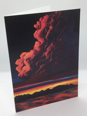 Load image into Gallery viewer, Muriel Bush - Card - Cloud Series #3 - Muriel Bush - McMillan Arts Centre Gallery, Gift Shop and Box Office - Vancouver Island Art Gallery