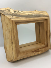 Load image into Gallery viewer, Bruce Noble - Wood - Maple framed mirror - Bruce Noble - McMillan Arts Centre Gallery, Gift Shop and Box Office - Vancouver Island Art Gallery
