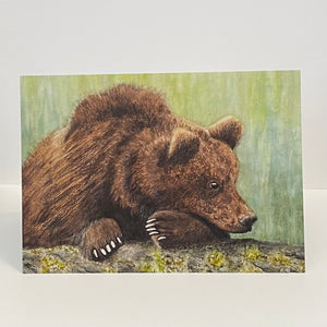 Wendy Schmidt - Card - "Grizzly Life"