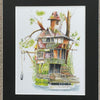Bruce Suelzle - Print - Unique House