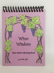 Load image into Gallery viewer, Erinlea Light - Zentangle colouring book &quot;Wino Wisdom&quot; - Erinlea Light - Zentangle - McMillan Arts Centre &amp; MAC Box Office
