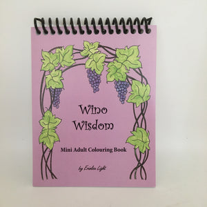 Erinlea Light - Zentangle colouring book "Wino Wisdom"