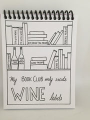 Load image into Gallery viewer, Erinlea Light - Zentangle colouring book &quot;Wino Wisdom&quot; - Erinlea Light - Zentangle - McMillan Arts Centre &amp; MAC Box Office
