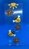 Bruce Thurston - Glass - Suncatcher, Bumble bees