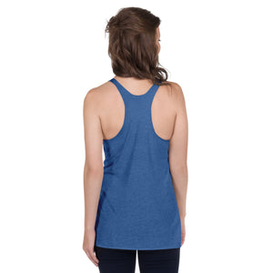 Rock the Park - Women's Racerback Tank - Parksville Outdoor Theatre for the Performing Arts - McMillan Arts Centre Gallery, Gift Shop and Box Office - Vancouver Island Art Gallery